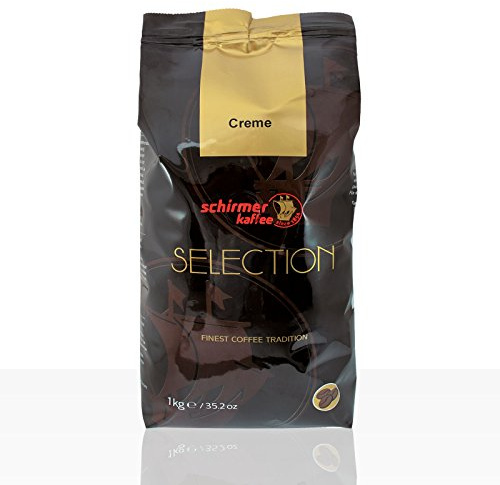 Schirmer Kaffee Selection Creme 1kg - ganze Bohne