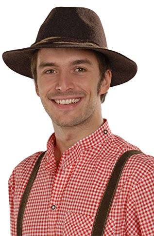 Faustmann Hüte Herren Tiroler Hut braun 'Willi', braun, 54
