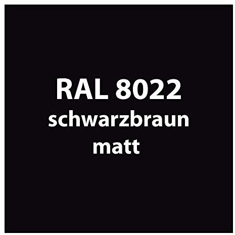 Tupflack 50 ml (RAL 8022 schwarz-braun matt)