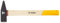 TOPEX Schlosserhammer Schlosser Hammer mit Stiel aus Holz - Schlosserhammer mit Holzstiel - Ingenieurhammer Stahlhammer Werkzeughammer Werkstatthammer mit Stiel Holzstiel – 500 g