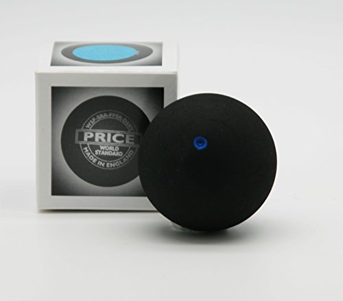 Price's Blue Dot Squash Ball WSF Standard Ball Made in the UK (2 balls)