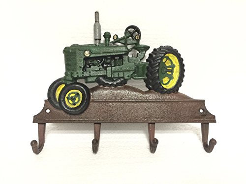 Hakenleiste Kleiderhaken Wandhaken Haken Traktor Trecker Gusseisen Landhausstil