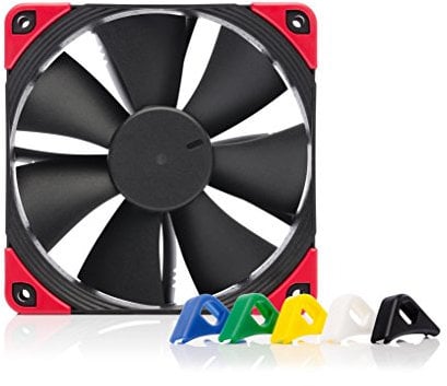 Noctua NF-F12 PWM chromax.black.swap, Ventilador Silencioso, 4 Pines (120 mm, Negro)