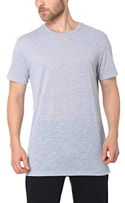 PUMA Drirelease Graphic Shirt - Light Gray Heather, Medium