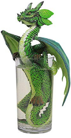 Pacific Giftware Drachen Figur Mojito by Stanley Morrison - Cocktail Bar Deko Statue Fantasy