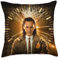 Marvel Loki TVA Variant Disney+ Series Poster Throw Pillow, 18x18, Multicolor