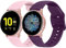 Samsung Watch Active 2 & Galaxy Watch 3 41mm & 42mm Bands - 20mm Soft Replacement (2-Pack)