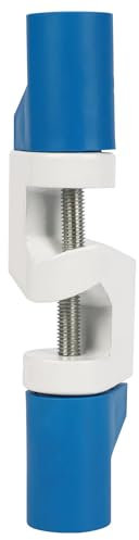stonylab Gran Abrazadera Cruzada para Laboratorio, Abrazadera Giratoria de Aleación de Aluminio Ajustable para Equipamiento de Laboratorio, Sujeción Máxima de 25 mm