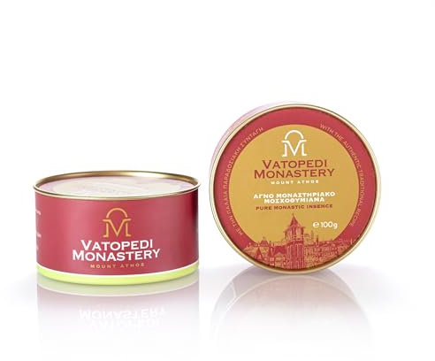 Reine Kloster-Weihrauch vom Berg Athos mit authentischem traditionellem Rezept, 100 g (Wüstenblüten)