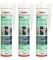 3x dubaust BAS24 Bausilikon Fenstersilikon Neutralsilikon Innen/Aussenbereich witterungsbeständig hochelastisch 310ml Kartusche (mittelbraun)