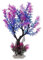 Housoutil Aquarium Aménagement Paysager Plantes Aquatiques Simulé Artificiel Plantes Daquarium Aquarium Plantes Aquatiques Mini Plantes Accessoires Verts Bureau Plastique Violet Char Statue