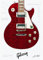 A4-Druck, ungerahmt, Gibson Les Paul Gitarre, Kunstdruck