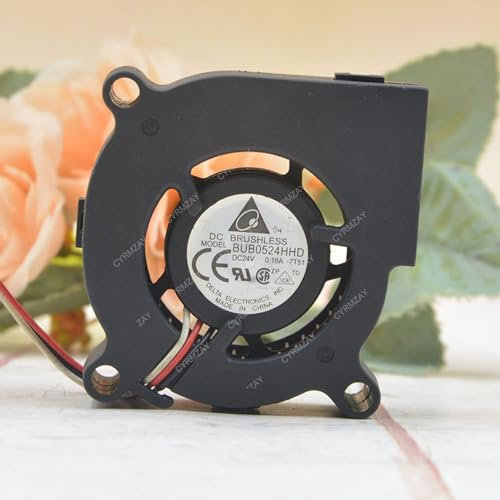 CYRMZAY Compatible For Delta BUB0524HHD 24V 0.18A 5020 5cm 3-Wire Cooling Fan