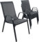VCM 4-TLG. Set Gartenstuhl | Gartenstuhl stapelbar | Maße ca. H. 89 x B. 56 x T. 73 cm | Gartenstühle | Gartenmöbel - Sonlas