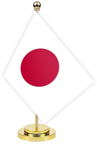 Japan Schreibtisch Flagge, 30cm großes kleines JapanischJapanisch Banner im Freien, winziges Drucken Dekor für Büro Home Tisch desk Japan