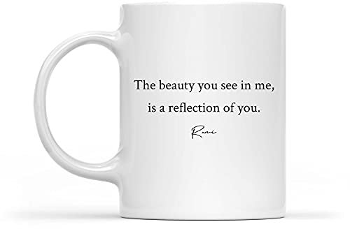 IKJHG Rumi Reflection 11 Oz Unique Coffee Mug Cup