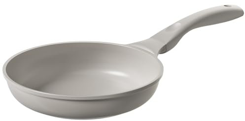 Redchef Frying Pan Nonstick 24cm, Ceramic Pan Induction 9.5, Omelette Skillet, PTFE/PFAS/PFOA-Free, Scratch-Resistant, Ergonomic Handle, Grey