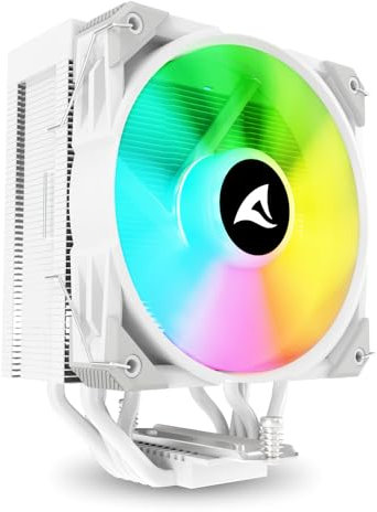 Sharkoon A50 Weiß, RGB, CPU-Kühler