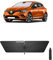 Ruiya Compatible con Renault Clio 4 2013-2018 2019 Parasol Coche Paraguas, Parasol Coche Delantero Aislamiento Térmico Protección UV con Eje Giratorio 360º Renault Clio 4 Accesorios