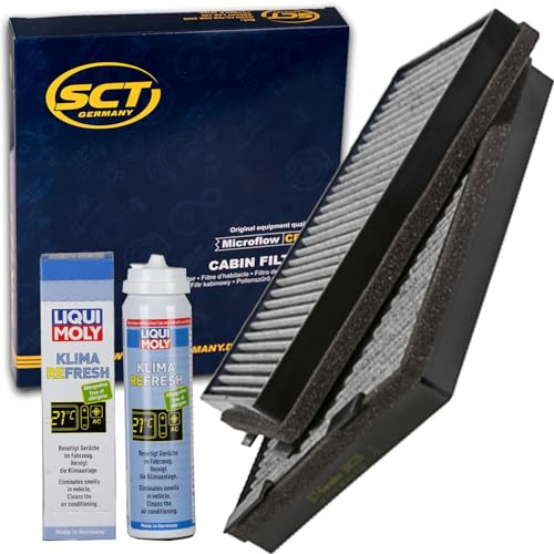 Pollenfilter+Liqui Klimadesinfektion | SAK105, (LAK73/S) Pollenfilter+21465 Klimades., Klima Refresh Sak 105