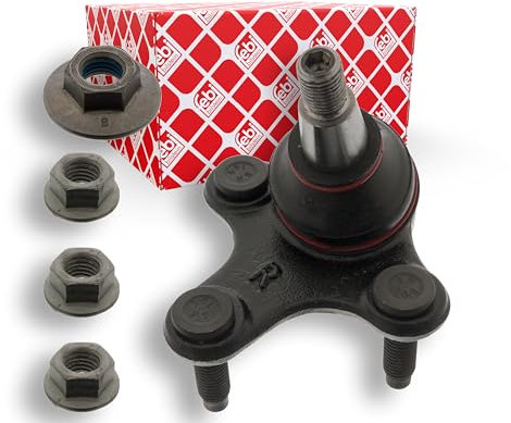 febi bilstein 31486 Ball Joint with lock nuts, pack of one
