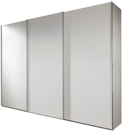 Wimex Kleiderschrank/ Schwebetürenschrank Match Up, (B/H/T) 313 x 236 x 65 cm, Alpinweiß