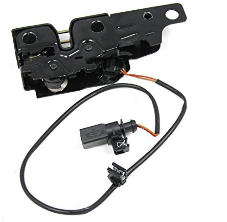 Original Audi Motorhaubenschloss A3 (Typ 8P, Modelljahr 2004-2008) Klappenschloss mit Mikroschalter 8P0823509D