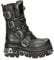 New Rock Shoes Classic New Rock Leather Boots with Reactor Sole UK 8/Black