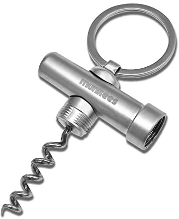 munkees Schlüsselanhänger Korkenzieher Flaschenöffner, 3459