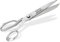 Profi Stoffschere Schneiderschere Textilschere Arbeitsschere mit Mikroverzahnung (17,5 cm)