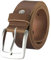 LINDENMANN Leder-Gürtel Herren 40 mm breit, Gürtel Herren Vollrindleder cognac, Größe/Size:90, Farbe/Color:braun