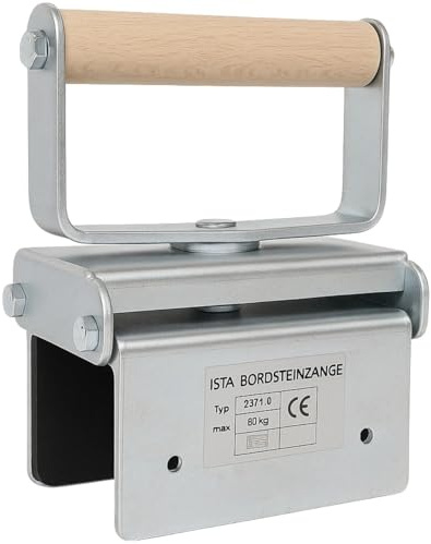 Randsteinheber, Leistenheber, BORDSTEINZANGE, STEINGREIFER STEINHEBER