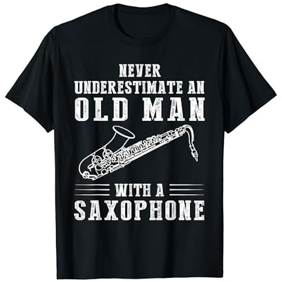Never underestimate an old man with a saxophone