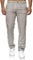 Reslad Leinenhose Männer Chino Herren-Hose lockere Sommer Stoffhose Freizeithose aus bequemer Baumwolle lang RS-3000 (M, Hellgrau)