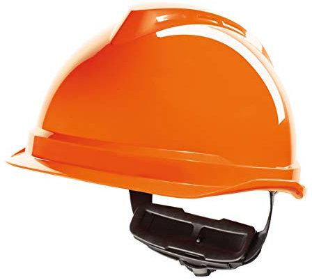 MSA V-Gard 520 Peakless Safety Helmet MSAGV9 Colour=Orange