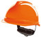 MSA V-Gard 520 Peakless Safety Helmet MSAGV9 Colour=Orange