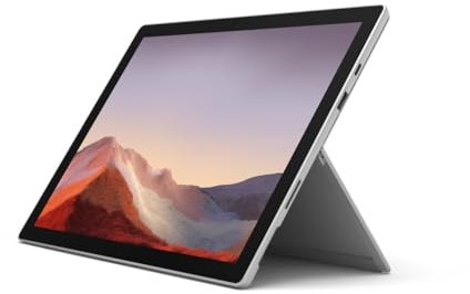 Microsoft Surface Pro 7 256GB i5 8GB RAM with Windows 10 Pro (Wi-Fi, Quad-Core i5-1035G4, Newest Version) Platinum PVR-00001 (Renewed)