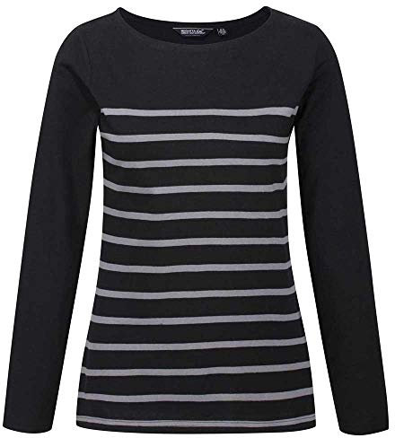 Regatta Womens Ferelith Long Sleeve Printed T-Shirt Polo Jackets