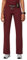 FIGS Livingston Basic Scrub Hose für Damen – Yoga-Bund, 2 Taschen, Klassische gerade Passform für Damen, Burgunder, X-Small Hoch