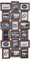 levandeo Bilderrahmen Kupfer 18 Fotos 10x15 Barock Antik Gold Schwarz Nostalgie Landhaus Fotogalerie Collage Fotorahmen Bildergalerie