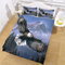 xczxc Bettbezug Set Fliegender Adler 135 x 200 cm Bettwäsche Set mit Reißverschluss 1 Mikrofaser Bettbezug und 2 Kopfkissenbezüge, 100% Weiche Angenehme
