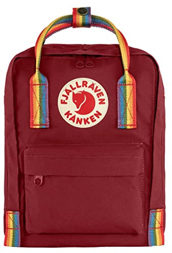 Fjällräven Kånken Mini Ox Red - Rainbow Pattern