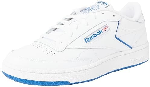 Reebok Herren Club C 85 Sneaker, Ftwwht Ftwwht Vecblu,36.5 EU