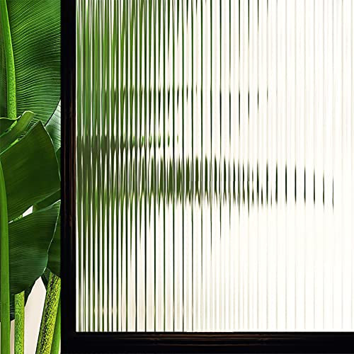 Hoonng Vinilos para Cristales Ventanas, Rayas Verticales, 60 * 200cm