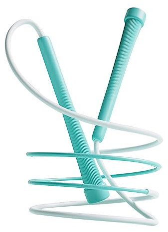 OVICX Corda per saltare leggera per il fitness per donne, uomini e bambini, corde regolabili per saltare con manico antiscivolo