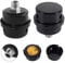 Silenziatore Compressore d'aria Ricambio Compressore Filtro Aria Silenziatore 3/8 16mm Silenziatore Compressore Aria a Filetto 2 Filettatura Filtro di Aspirazione in Metallo per Compressore d'Aria