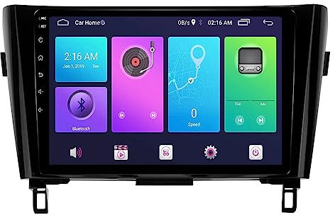 Estéreo Para Automóvil Compatible Con NISS-AN QASHQAI 2014-2020 2 Din Radio Navegación GPS Pantalla Táctil IPS Reproductor Multimedia Soporte SWC 4G Wifi Carplay DSP BT(Size:4 core wifi 1G+16G)