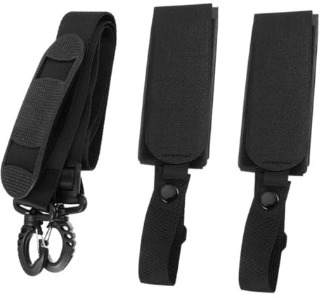 KOMBIUDA Sangle De Ski pour Transport De Snowboard Et Bâtons De Ski Accessoire Confortable Et Pratique pour Adultes Et Adolescents