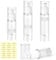 2Pcs Travel Airless Spray Bottle, 2Pcs Plastic Airless Lotion Bottle, 30/50ml Refillable Vacuum Pump Fine Mist Bottles with Labels, Clear Vacuum Press Pump Toiletries Bottle for Foundation Shampoo