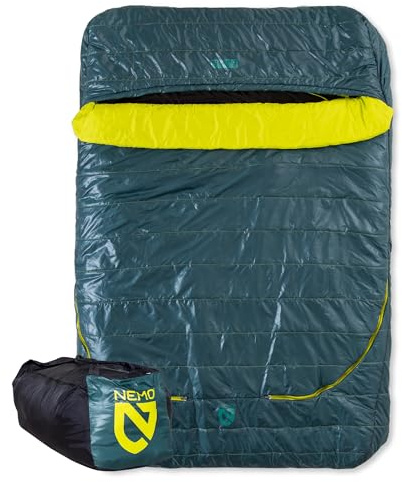 NEMO Equipment Jazz Synthetic Sleeping Bag - Lagoon/Lumen - Double
